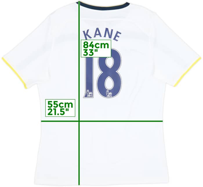 2014-15 Tottenham Local Camiseta Kane #18 - 8/10 - (XXL)