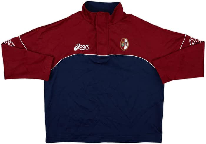2001-02 Torino Asics 1/4 Zip Training Top - 8/10 - (XL)