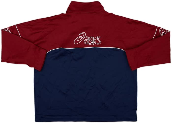 2001-02 Torino Asics 1/4 Zip Training Top - 8/10 - (XL)