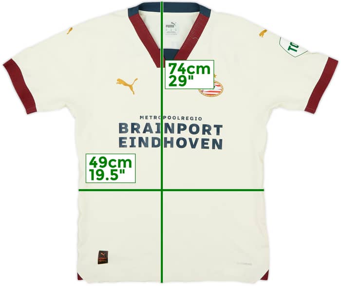 Camiseta auténtica de visitante del PSV 2023-24 - 6/10 - (M)