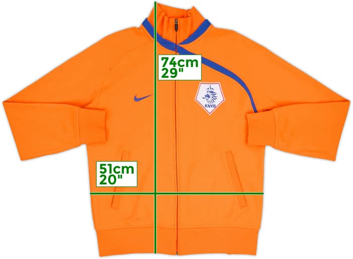 2008-09 Netherlands Nike Track Jacket - 7/10 - (L)