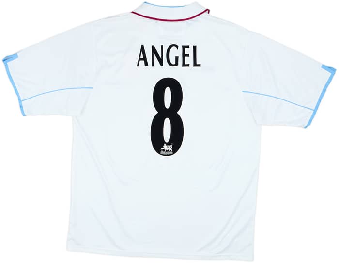 Camiseta de visitante del Aston Villa 2002-03 Angel #8 - 8/10 - (L)