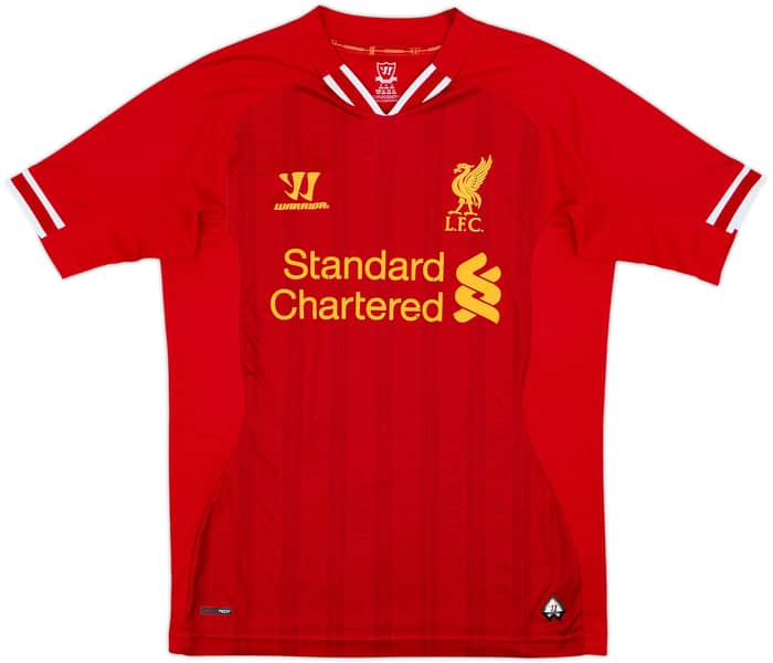 2013-14 Liverpool Home Shirt Gerrard #8 - 6/10 - (S)