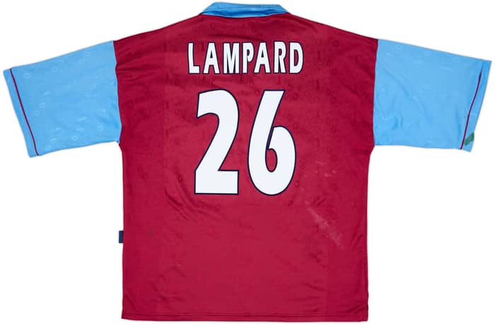 1995-97 West Ham Centenario Camiseta Local Lampard #26 - 8/10 - (XL)