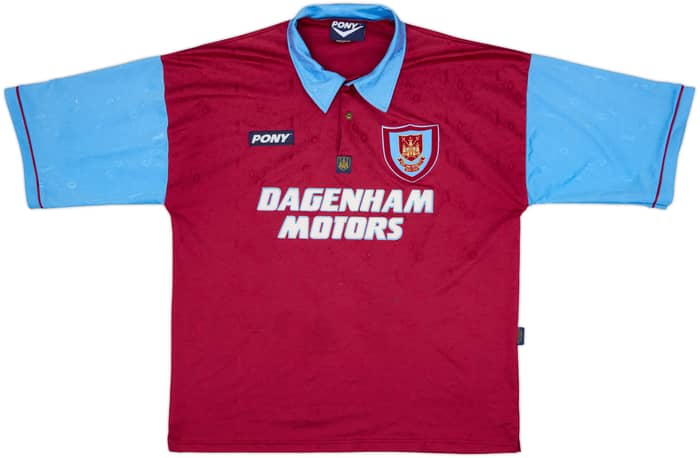1995-97 West Ham Centenario Camiseta Local Lampard #26 - 8/10 - (XL)