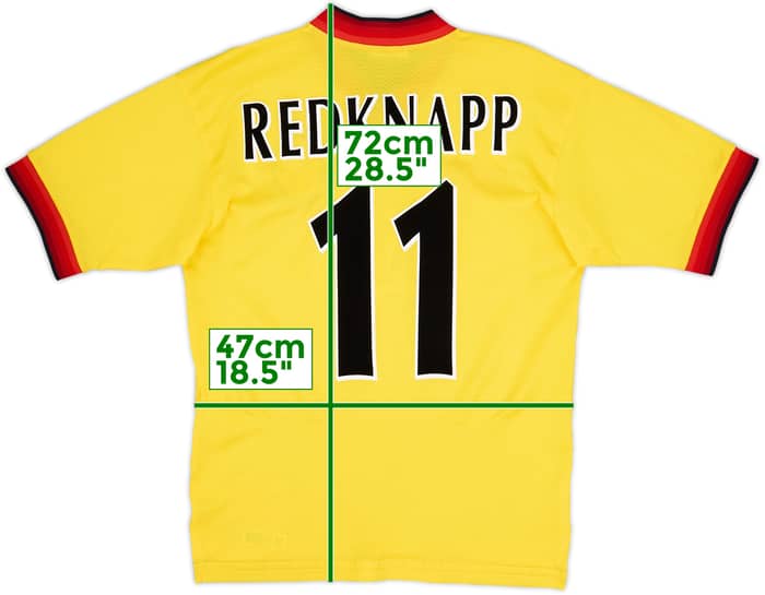 1997-99 Liverpool Away Shirt Redknapp #11 - 9/10 - (S)