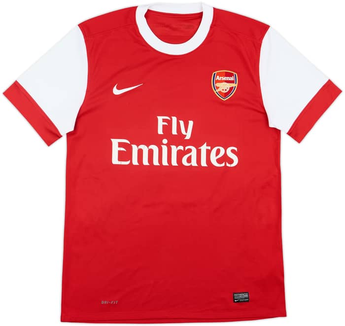 2010-11 Arsenal Home Shirt Rosicky #7 - 6/10 - (M)