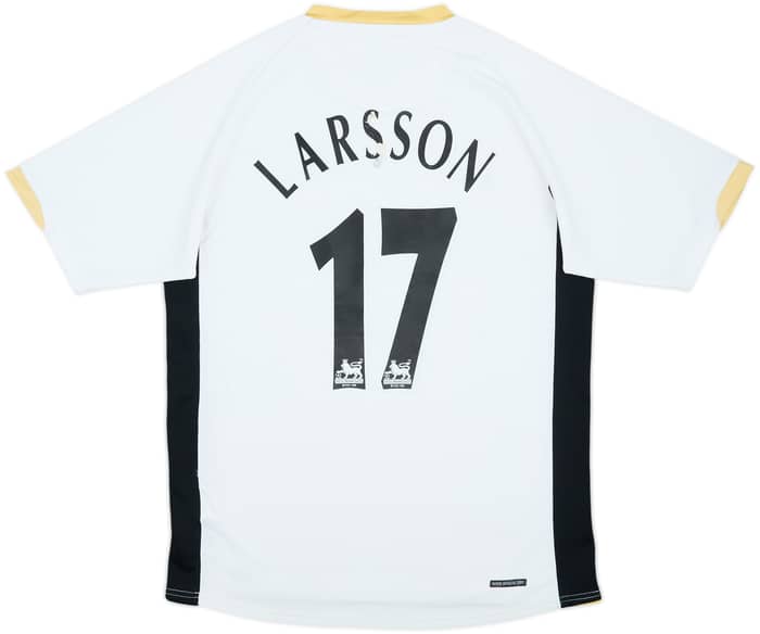 2006-08 Manchester United Away Shirt Larsson #17 - 5/10 - (M)