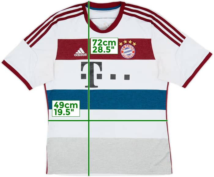 2014-15 Bayern Munich Away Shirt - 5/10 - (L)