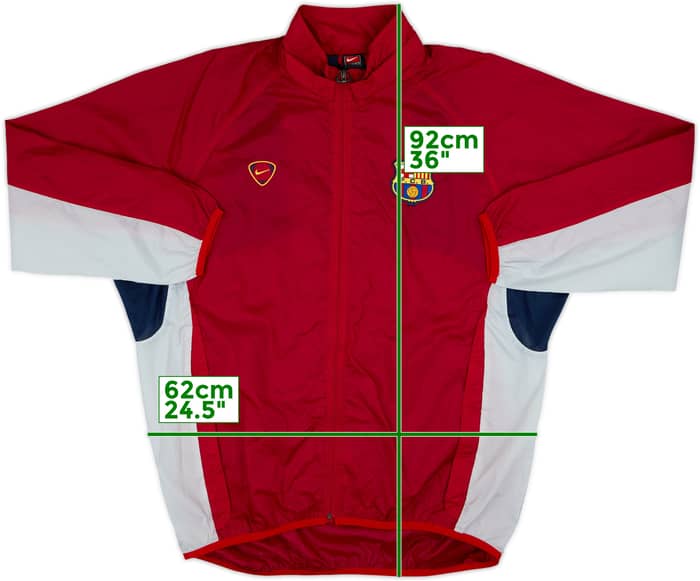 1999-00 Barcelona Nike Rain Jacket - 8/10 - (XL)