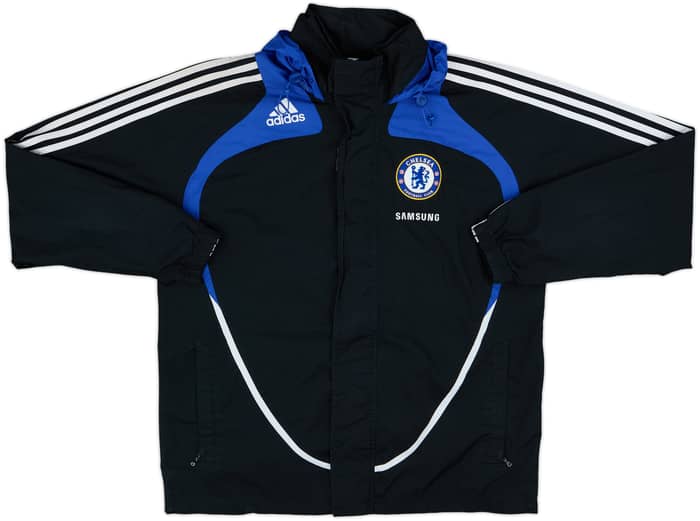 2008-09 Chelsea adidas Hooded Rain Jacket - 6/10 - (S)