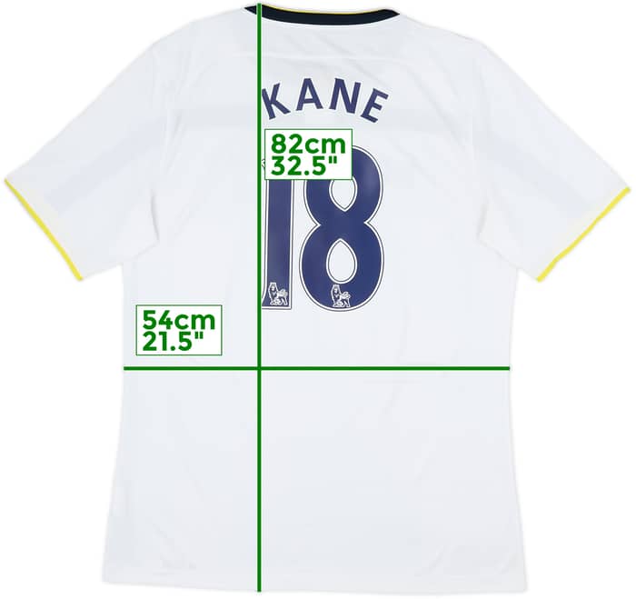 2014-15 Tottenham Home Shirt Kane #18 - 6/10 - (XL)