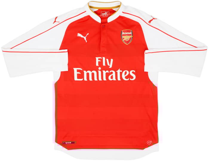 2015-16 Arsenal Home L/S Shirt Ozil #11 - 7/10 - (M)