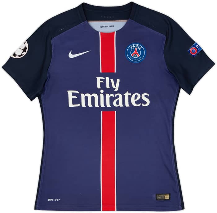 Camiseta auténtica de local del Paris Saint-Germain 2015-16 - 6/10 - (S)