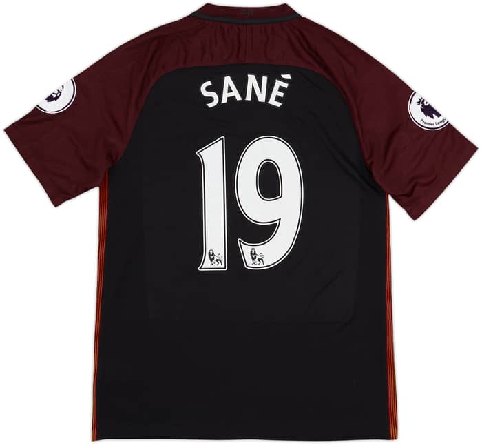 2016-17 Manchester City Away Shirt Sane #19 (M)
