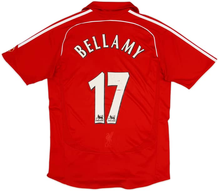 2006-08 Liverpool Home Shirt Bellamy #17 - 5/10 - (M)