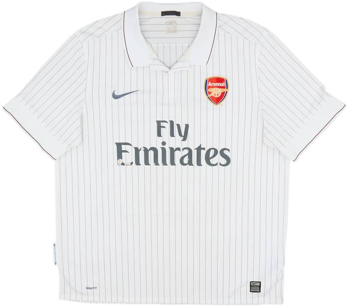 2009-10 Arsenal Third Shirt Fabregas #4 - 5/10 - (XL)