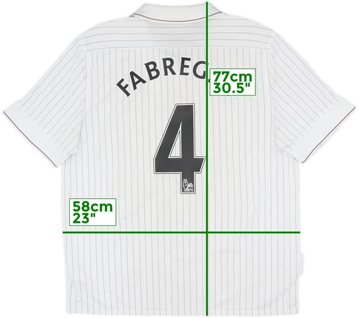 2009-10 Arsenal Third Shirt Fabregas #4 - 5/10 - (XL)