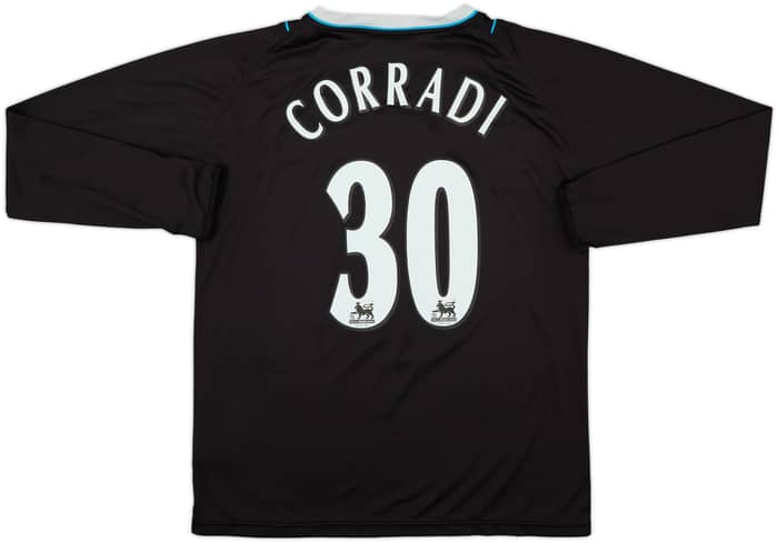 2006-07 Manchester City Away L/S Shirt Corradi #30 - 8/10 - (L)