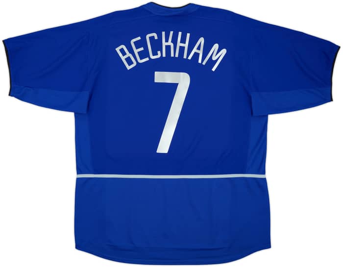 2002-03 Manchester United Third Shirt Beckham #7 - 6/10 - (XL)