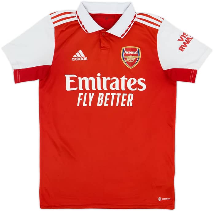2022-23 Arsenal Home Shirt Saka #7 - 6/10 - (S)