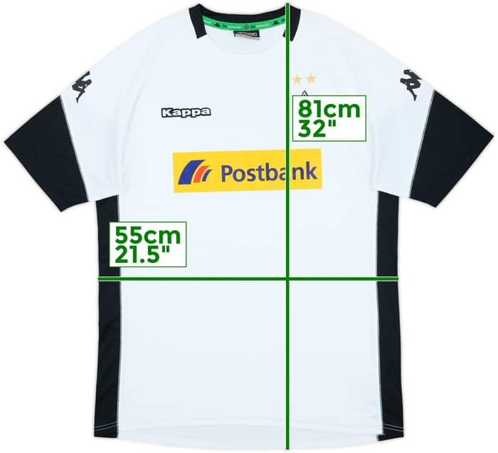 2017-18 Borussia Monchengladbach Home Shirt - 7/10 - (XL)