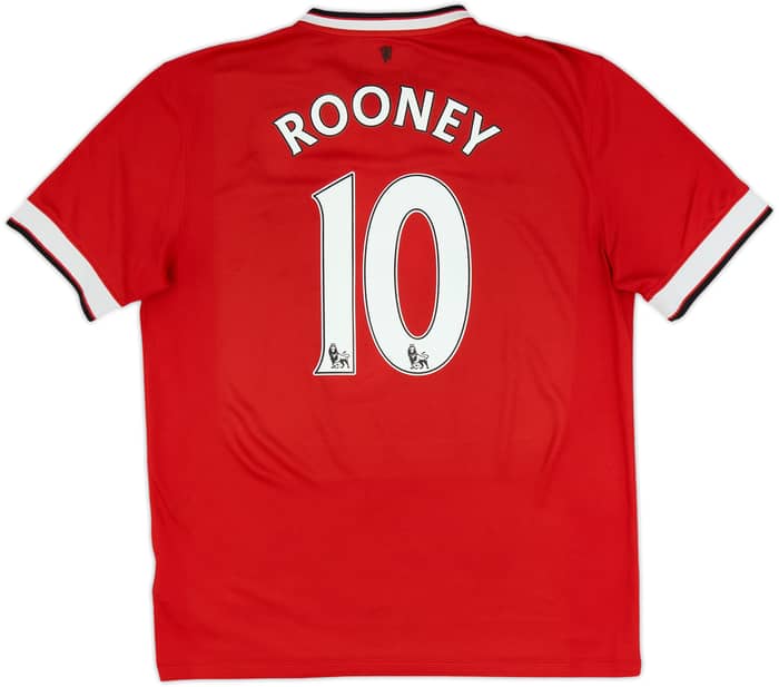 2014-15 Manchester United Home Shirt Rooney #10 - 7/10 - (L)