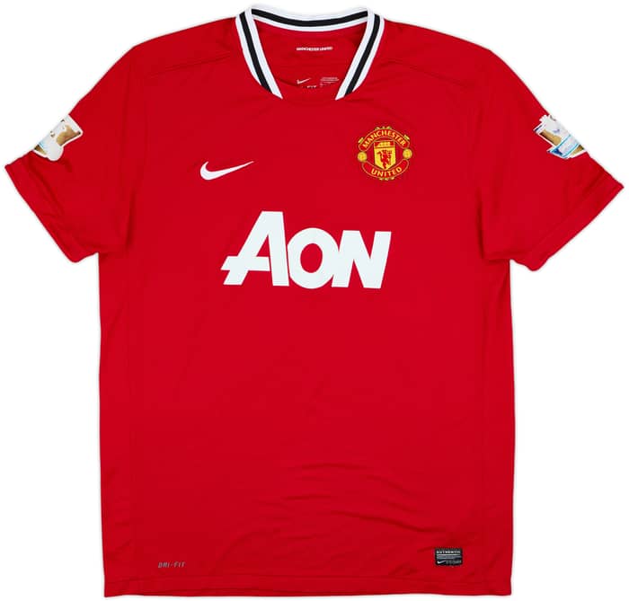 2011-12 Manchester United Home Shirt Chicharito #14 - 6/10 - (XL)