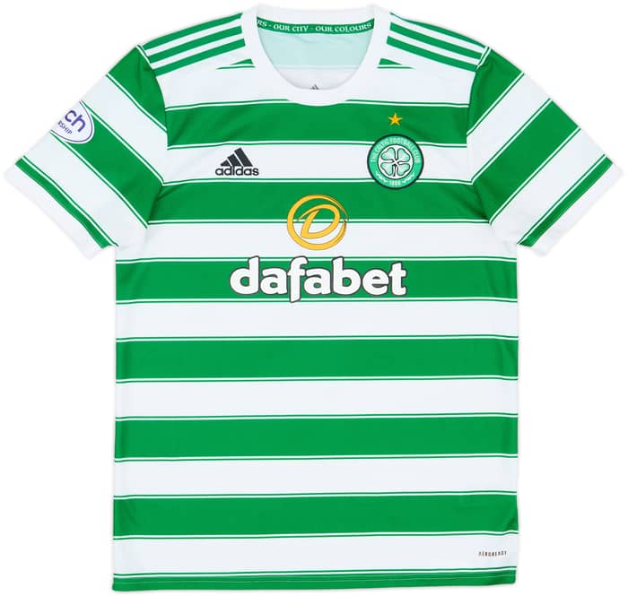 2021-22 Celtic Camiseta de local - 8/10 - (M)