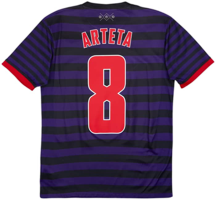 2012-13 Arsenal Away Shirt Arteta #8 - 6/10 - (S)