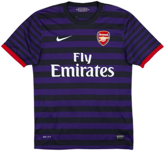 2012-13 Arsenal Away Shirt Arteta #8 - 6/10 - (S)