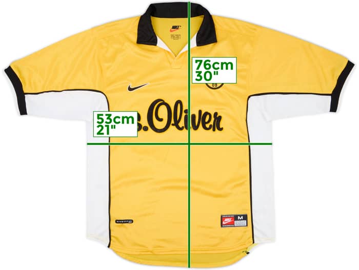 1998-00 Borussia Dortmund Camiseta Local - 8/10 - (M)