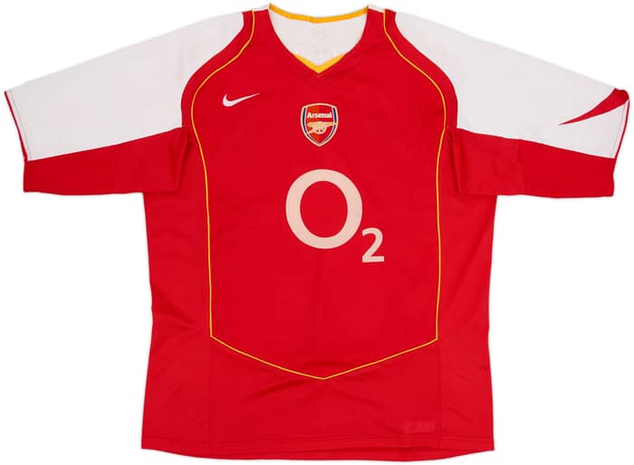 2004-05 Arsenal Home Shirt Henry #14 - 6/10 - (L)