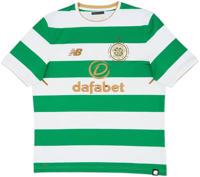 2017-18 Celtic 'Lisbon Lions 50th Anniversary' Home Shirt - 5/10 - (M)