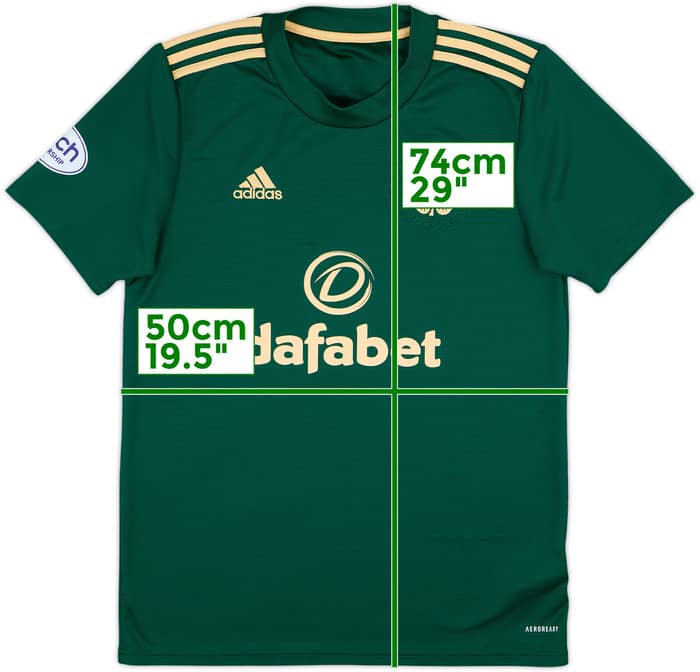 2021-22 Celtic Away Shirt - 8/10 - (M)