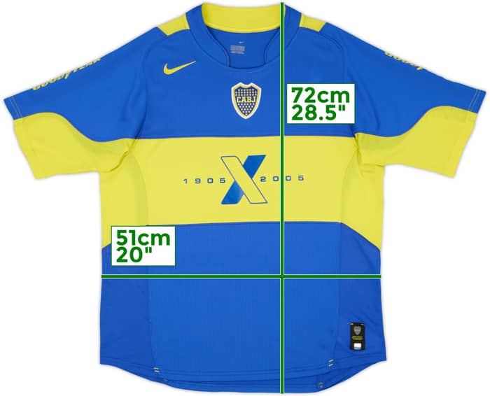2005 Boca Juniors Home Shirt - 6/10 - (L)