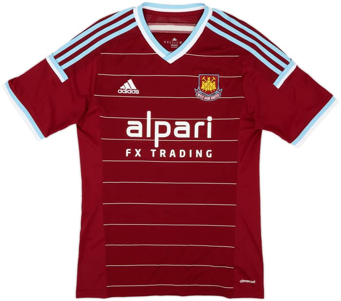 2014-15 West Ham Home Shirt Noble #16 - 10/10 - (M)