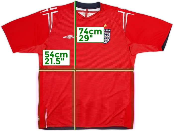 2004-06 England Away Shirt - 4/10 - (L)