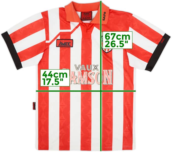 1994-96 Sunderland Home Shirt - 3/10 - (S.Boys)