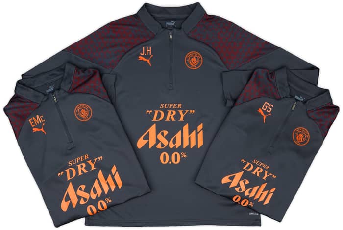2023-24 Manchester City Women's Player Issue 1/4 Zip Training Top - 9/10