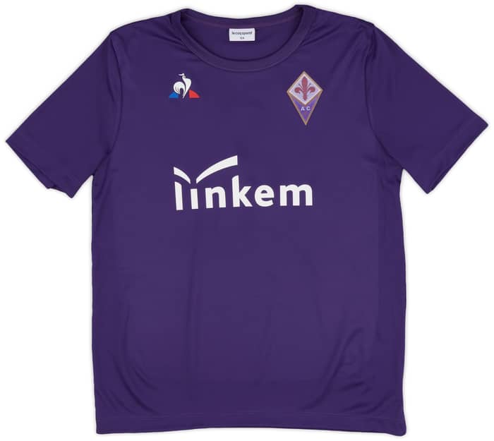 2015-17 Fiorentina Le Coq Sportif Training Shirt # - 7/10 - (12 Years)
