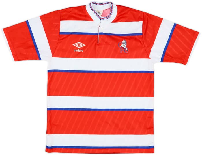 1988-90 Chelsea Third Shirt and Shorts - 8/10 - (L.Boys)