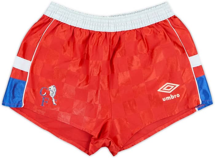 1988-90 Chelsea Third Shirt and Shorts - 8/10 - (L.Boys)