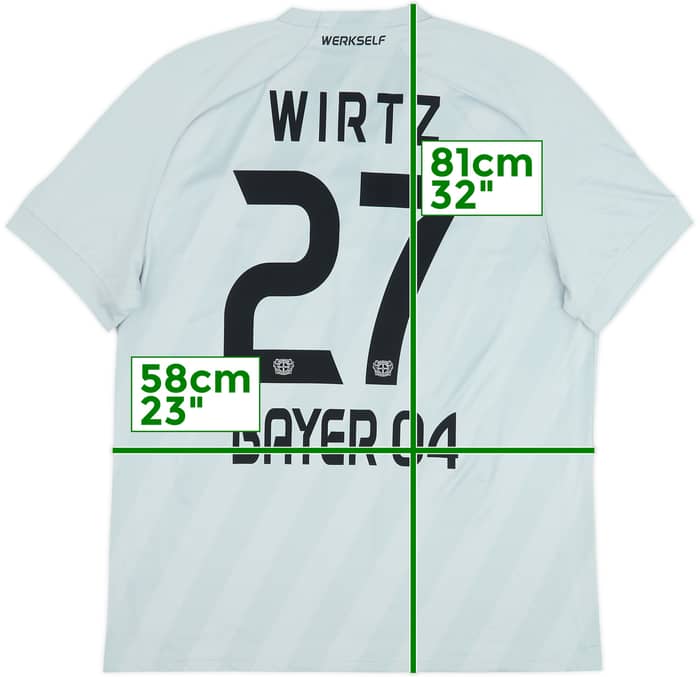 2020-21 Bayer Leverkusen Third Shirt Wirtz #27 - 10/10 - (XXL)