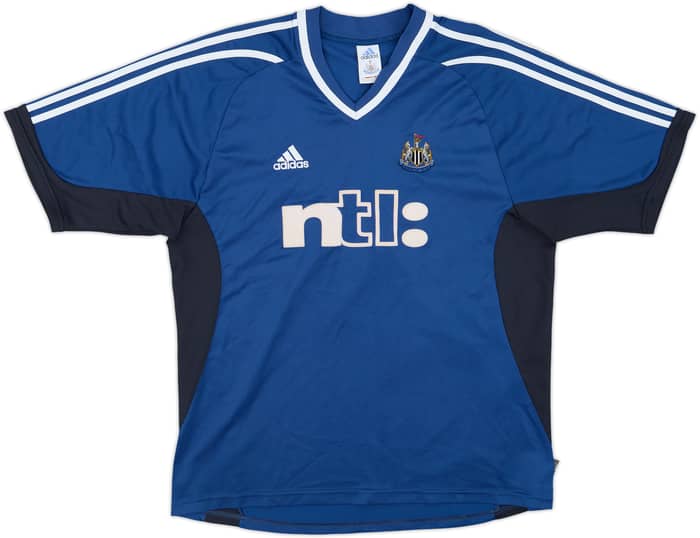 2001-02 Newcastle Away Shirt Shearer #9 - 8/10 - (L)