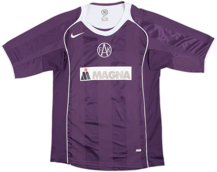 2004-06 Austria Vienna Home Shirt Rushfeldt #21 - 5/10 - (S)