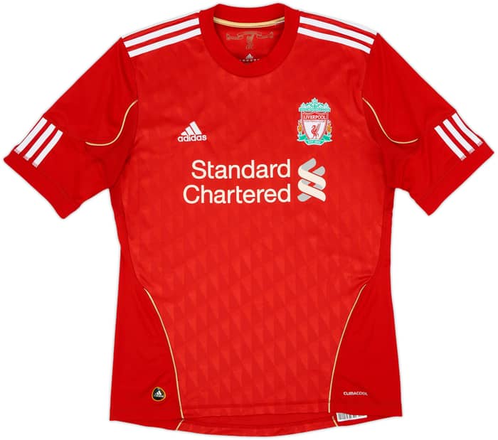 2010-12 Liverpool Home Shirt Meireles #4 - 6/10 - (M)