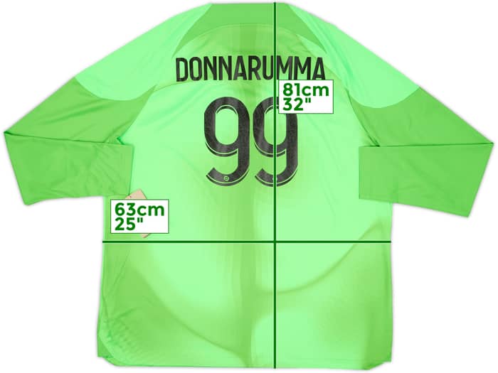 2022-23 Paris Saint-Germain GK Shirt Donnarumma #99 (XXL)