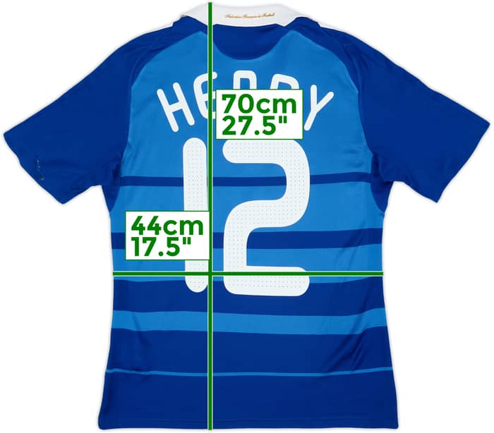 2008-09 France Home Shirt Henry #12 - 4/10 - (S)