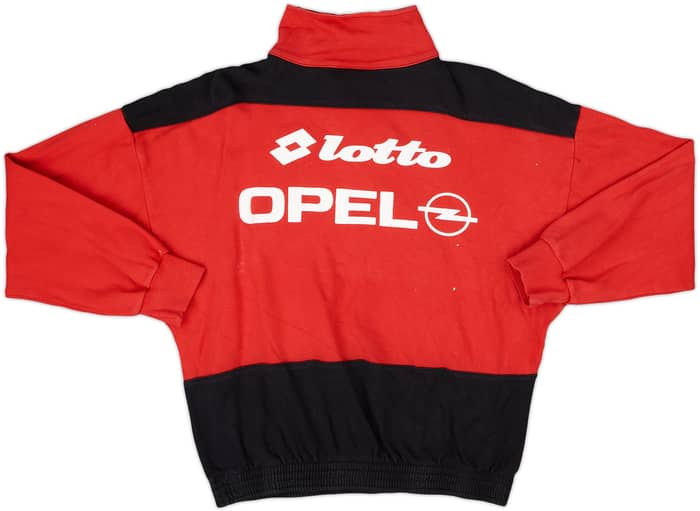 1994-95 AC Milan Lotto 1/4 Zip Drill Top - 8/10 - (XXS)